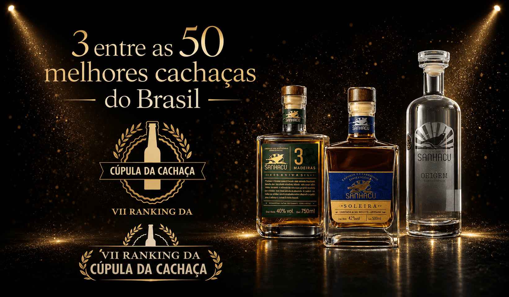 Eleita melhor cachaça do Brasil